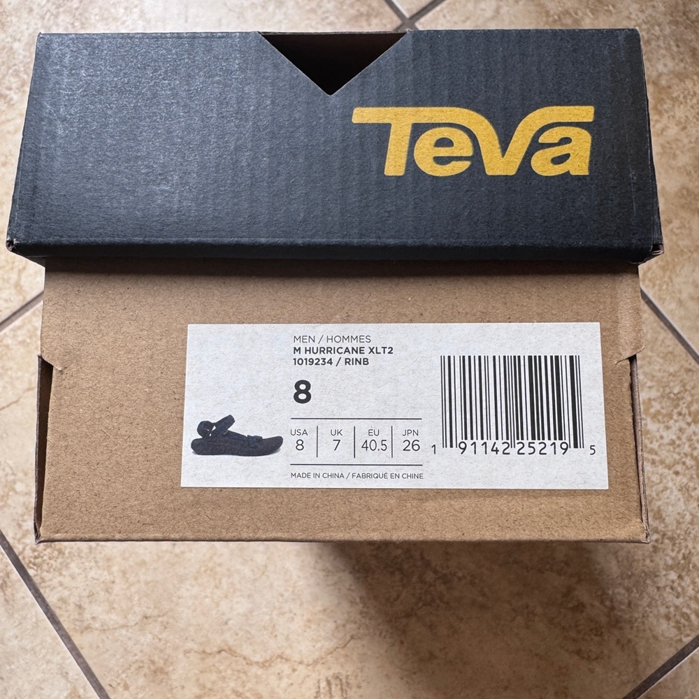 Teva Hurricane XLT2 Men size 8